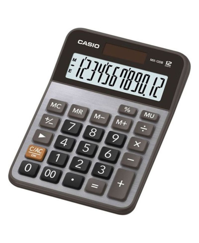 Casio MX-120B-W-DC(CN) Masaüstü Hesap Makinesi 